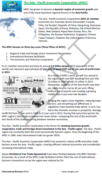 Cooperazione economica Asia-Pacifico APEC