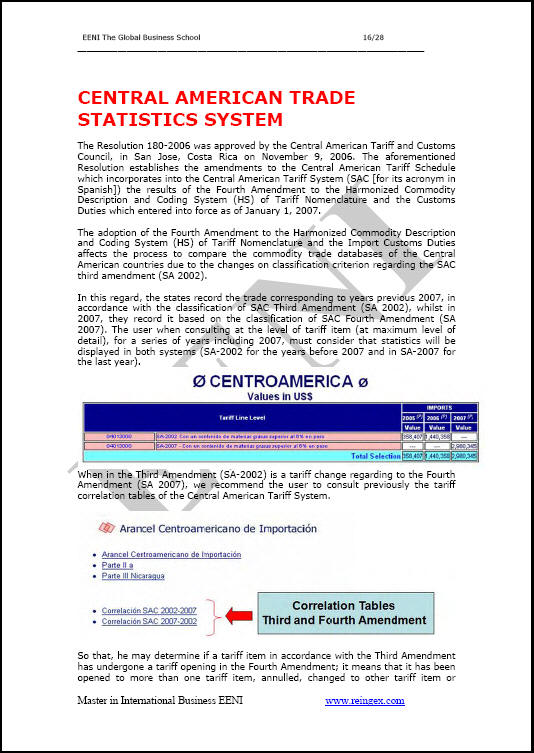 Master Corsi: Sistema dell'integrazione centroamericana (SICA)